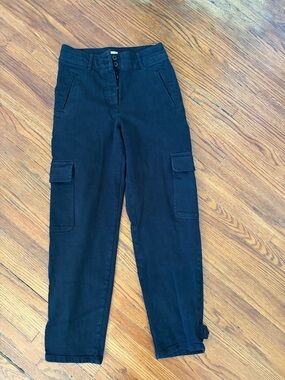 Wilfred Aritzia Black Utility Cargo Pants Size 6